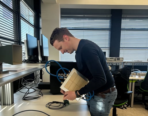 Robin delivers initial hardware for Europe’s first-of-its-kind advanced weather radar image