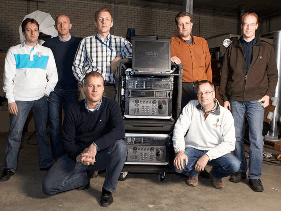Robin Radar team in 2010
