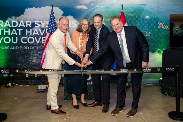 CEO Siete Hamminga, H.E. Birgitta Tazelaar, Ambassador of the Kingdom of the Netherlands to the United States, CCO Marcel Verdonk and General Manager for North America Kristian Brost 