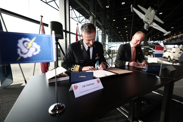 Robin Radar commemorates milestone Dutch MoD contract to supply 100 IRIS radars to protect domestic airspace image