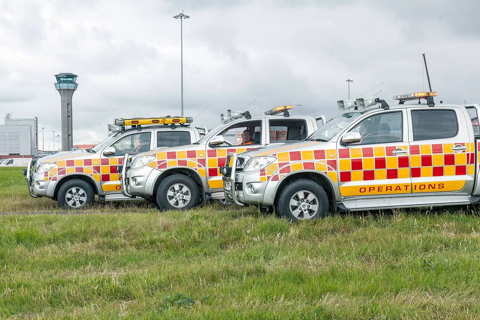 patrol cars